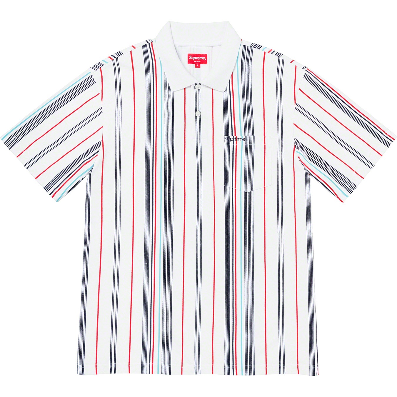 Vertical Stripe Polo view 3